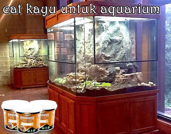 Kayu Aquarium Membutuhkan Cat Kayu Warna Gloss