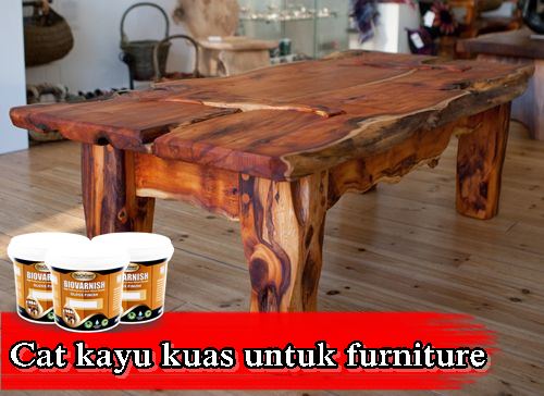  cat  kayu  furniture natural  Cat  Tembok