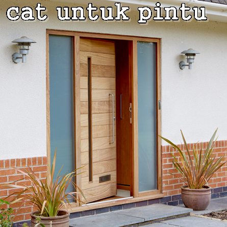 cat-kayu-untuk-pintu